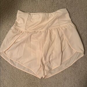 Women's Cream Shorts